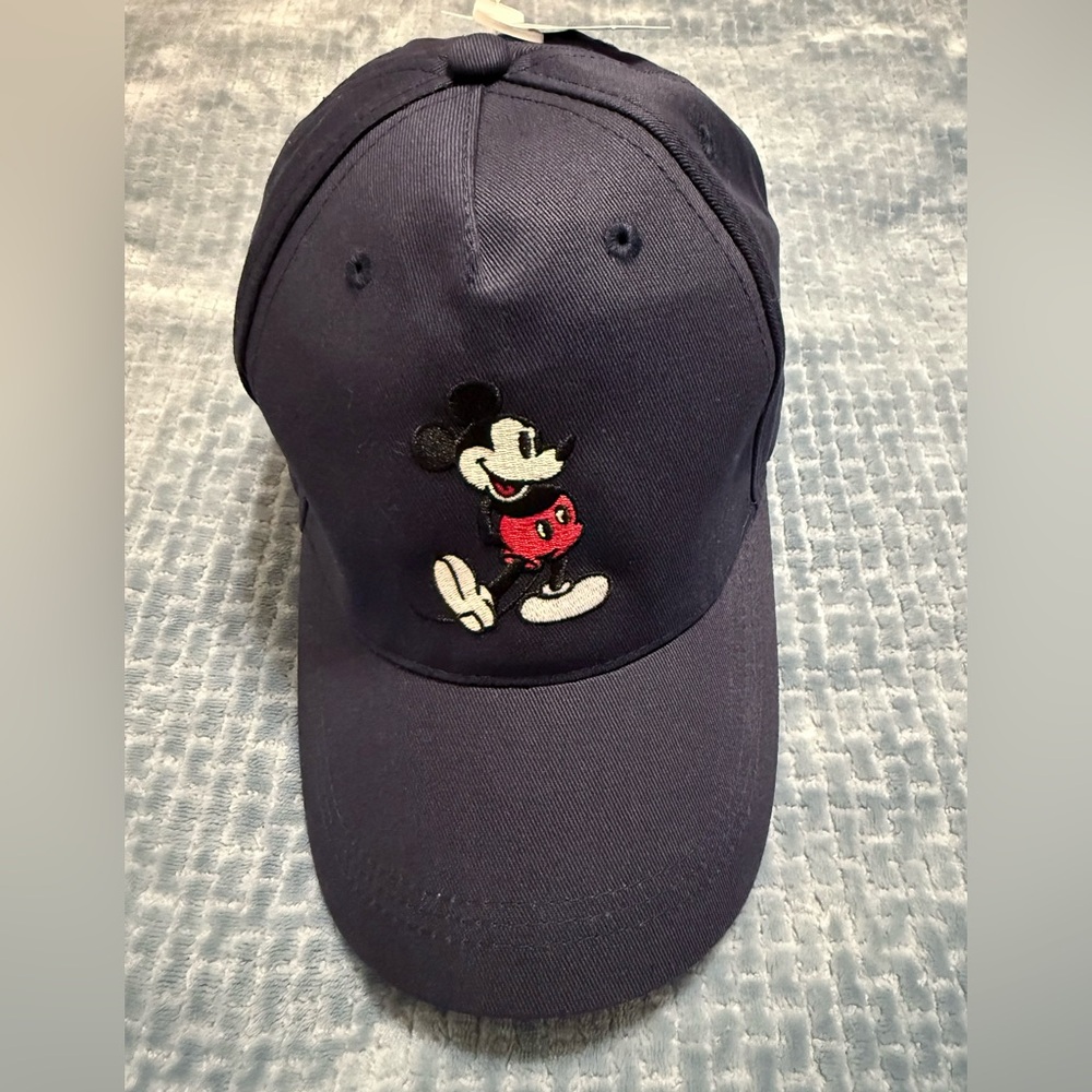 Walt Disney World adults Navy Blue Mickey Mouse Cap NWT